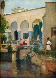 Interior de un harén moro, 1907