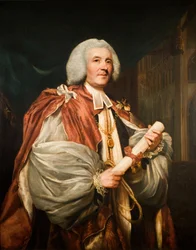 Retrato del Dr. John Thomas, Obispo de Rochester, 1782