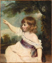 Retrato de Francis George Hare 1786-1842 conocido como Master Hare, 1788-1789