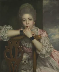 Mrs. Abington como Miss Prue en "Amor por amor" de William Congreve