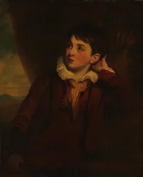 William Archer Shee 1810-1899, el hijo del artista, ca. 1820