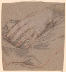 Dibujo de una mano