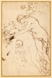 Venus lamentando a Adonis