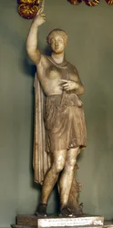 Amazona por el escultor Scopas (o Skopas). Roma, Musei Capitolini