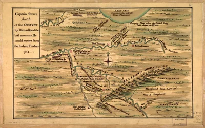 Exploración del país realizada por el capitán Snow por sí mismo, y los mejores relatos que pudo recibir de los comerciantes indios. LOC gm71000592
