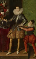 Giuliano Cesarini el Joven 1466-1510, a los 14 años, ca 1586
