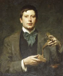 Retrato del escultor George Frampton