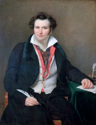Retrato de Bernard Wolf, c. 1823