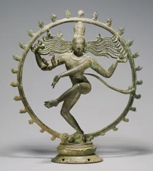 Shiva como Señor de la Danza (Nataraja), período Chola