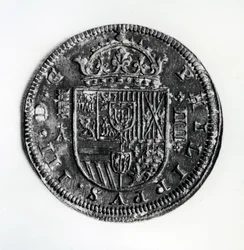 Moneda de 4 reales del reinado de Felipe III (plata)