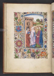 Añadir MS 50004 f.16v La Visitación, de un 