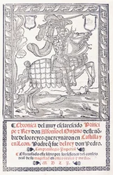 Alfonso XI, Rey de Castilla y León, a caballo, 1551