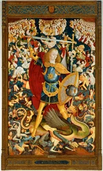 Arcángel San Miguel ... (pintura sobre lienzo)