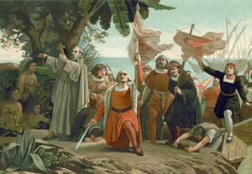 Llegada de Colón a América, 1492