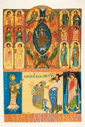 Libros de Testamentos y Privilegios, escuela española
