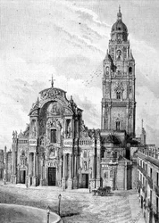 Catedral de Murcia, España