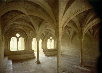 Interior de la Sala Capitular, siglo XII-XIII