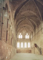 Interior del refectorio del monasterio, 1215