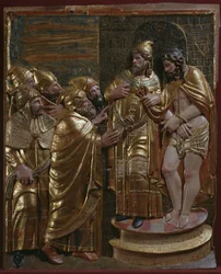 Jesús frente a Caifás (detalle)