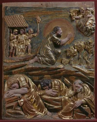 Jesús en el Jardín de Getsemaní (detalle)