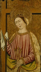 Santa Elena sosteniendo la cruz