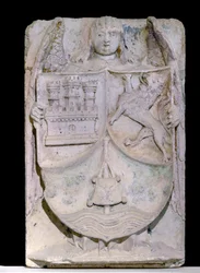 Escudo de armas de Castilla y León, España