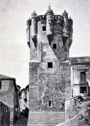 La Torre del Llavero, construida c.1480 en la Plazuela de Menores, Salamanca