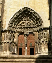 La Portada del Sarmental, transepto sur, c.1235