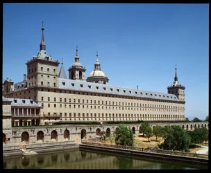 Vista del monasterio y Real Sitio