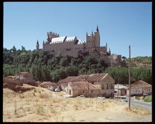 Vista del alcázar