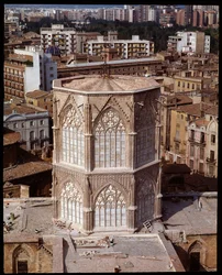 Vista de la torre de la catedral