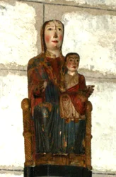 Virgen y Niño de Barcelona (madera)