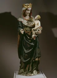 Virgen y Niño, finales del siglo XIV