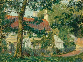 Una Cabaña de Techo Rojo, Somerset, 1909-10