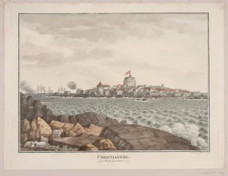 Christiansø. Vista desde Græsholmen