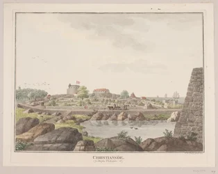 Christiansø. Vista desde el lado oeste