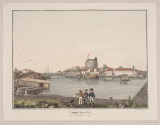 Christiansø. Sydhavnen