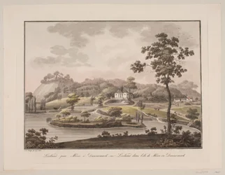 Liselund en Møn en Dinamarca