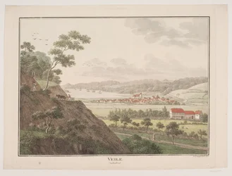 Vejle desde el noroeste