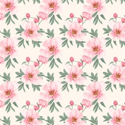 Peony pattern light, 2020 (lápiz de grafito y digital)