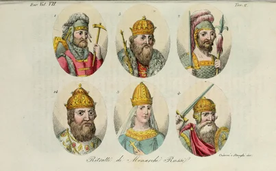 Retratos de la monarquía rusa