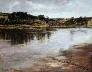 Un estuario de Cornualles