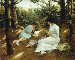 Entre los pinos