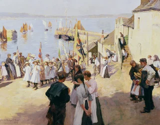 Día de gala en Newlyn
