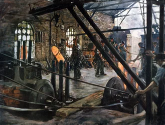 Trabajadores de conchas