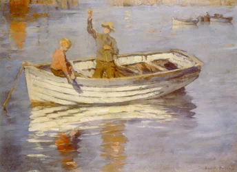 Los jóvenes pescadores