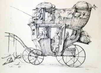 Diligencia, c1850-1890