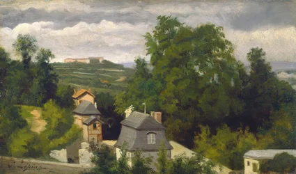 Vista en las afueras de Caen