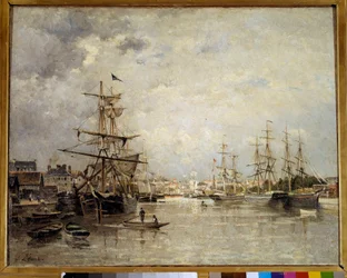 El puerto de Caen