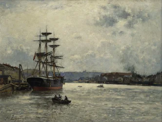 El puerto de Caen; Le Port de Caen